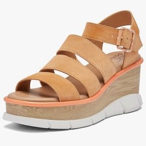 EUC Sorel Joanie III Ankle Strap Sandals size 9.5